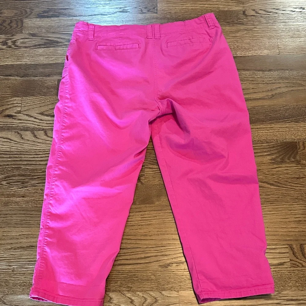 crown & ivy Bright Pink Chino Pants - Picture 6 of 8